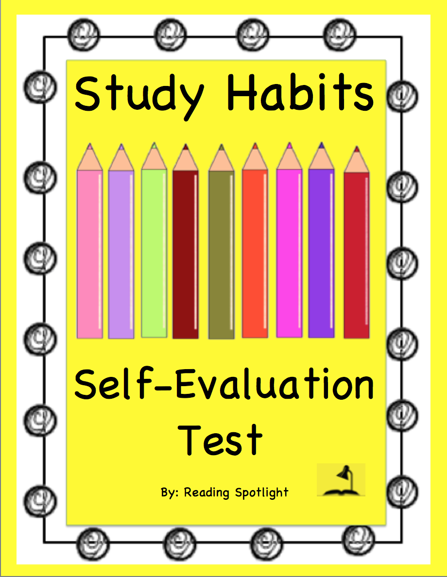 Self Help Test Study Habits Reading Spotlight